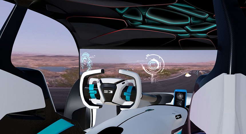 Guida autonoma e pay per drive: rendering di auto del futuro